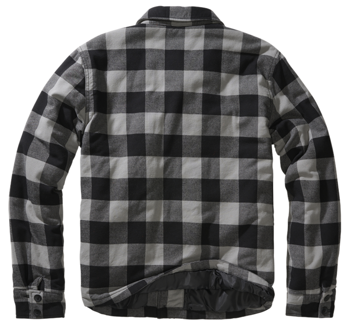 Brandit Lumber Jacke, schwarz+charcoal