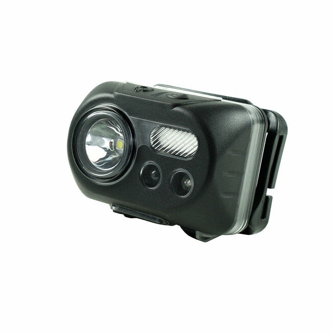 Technik L2 Stirnlampe mit gummierung, Cree led, micro-usb, rotlicht