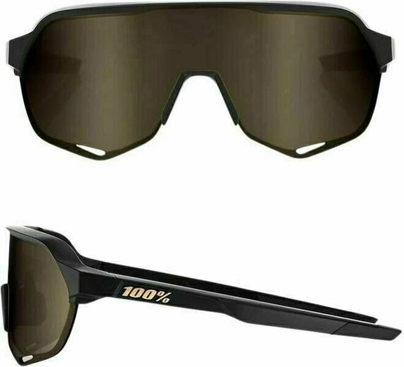 100% Sonnenbrille S2, Matte Black