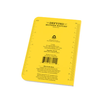 Rite in the Rain 374-M All Weather Field-Flex Book gelb