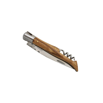Baladeo Tradition taschenmesser mit korkenzieher, eschenholzgriff