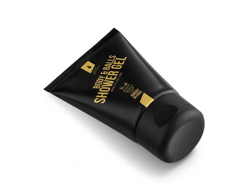 Angry Beards Urban Twofinger Duschgel für Körper und Eier 50 ml
