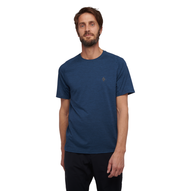 Black Diamond Lightwire Tech herren Kurzarm-T-shirt, indigo