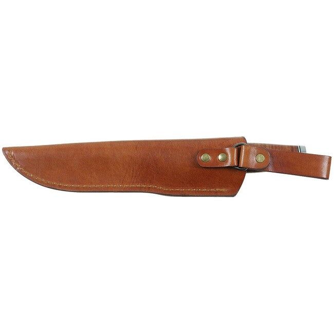 Fox Ranger 16 pfadfindermesser, ledergriff, mit scheide