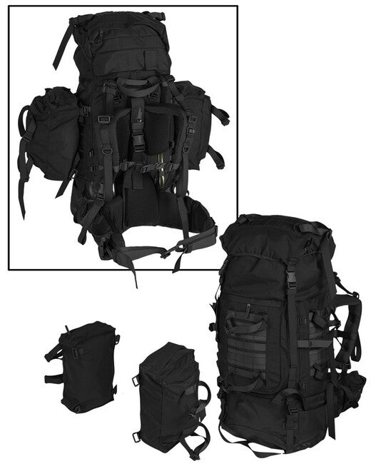 Mil-Tec Teesar 100L rucksack, schwarz