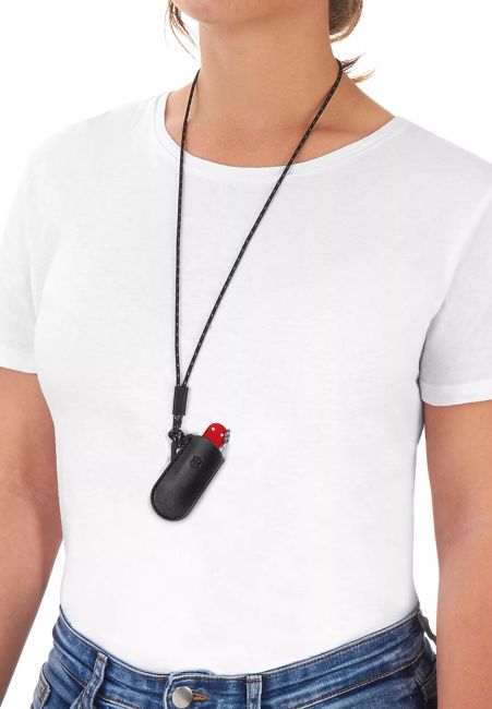 Victorinox Kožené púzdro na vreckový nôž, modrá
