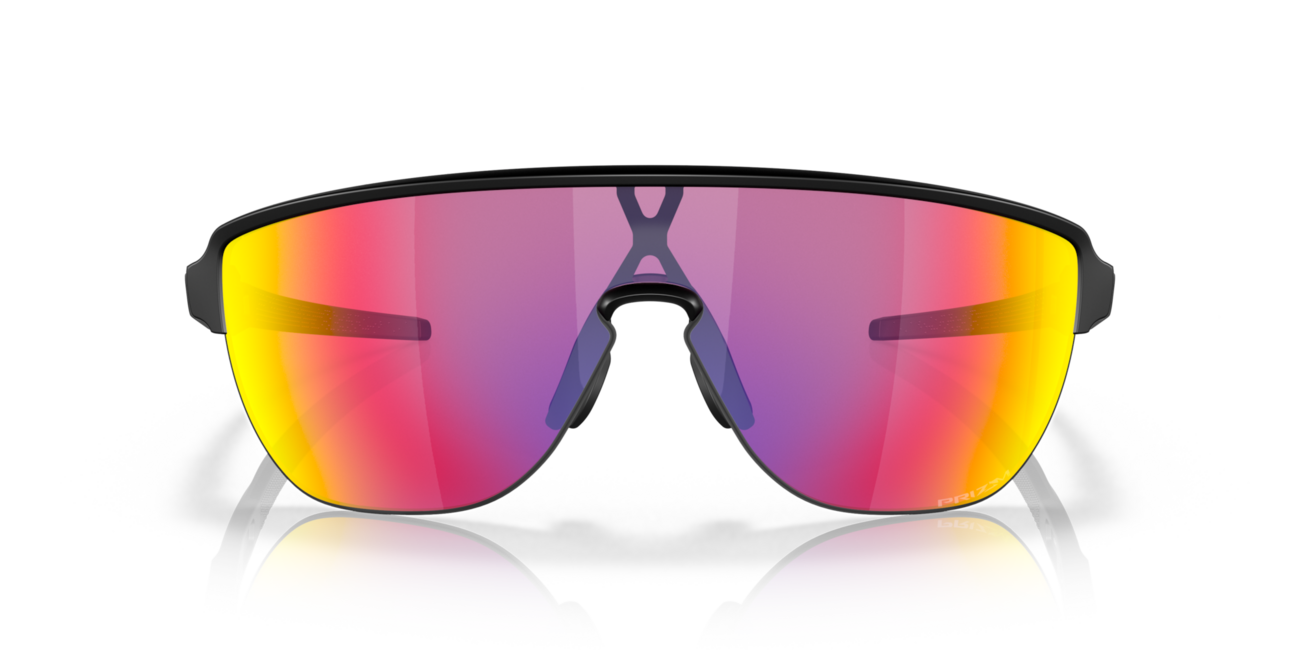 Oakley Corridor sonnenbrille mit rahmen matte black und mit dias prizm road 42
