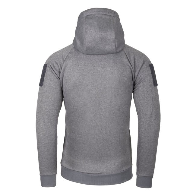 Helikon-Tex URBAN TACTICAL hoodie (FullZip) - Melange Schwarz-Grau