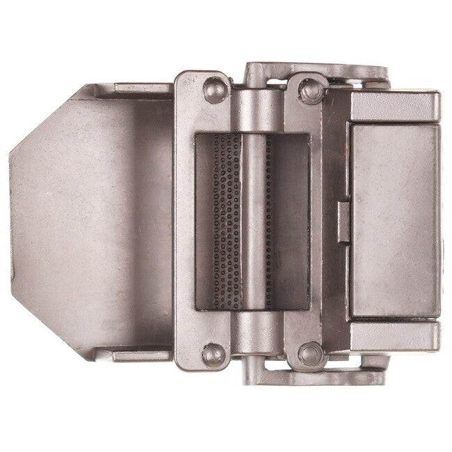 MFH USMC Gürtelschnalle, silber, metall, ca. 4 cm