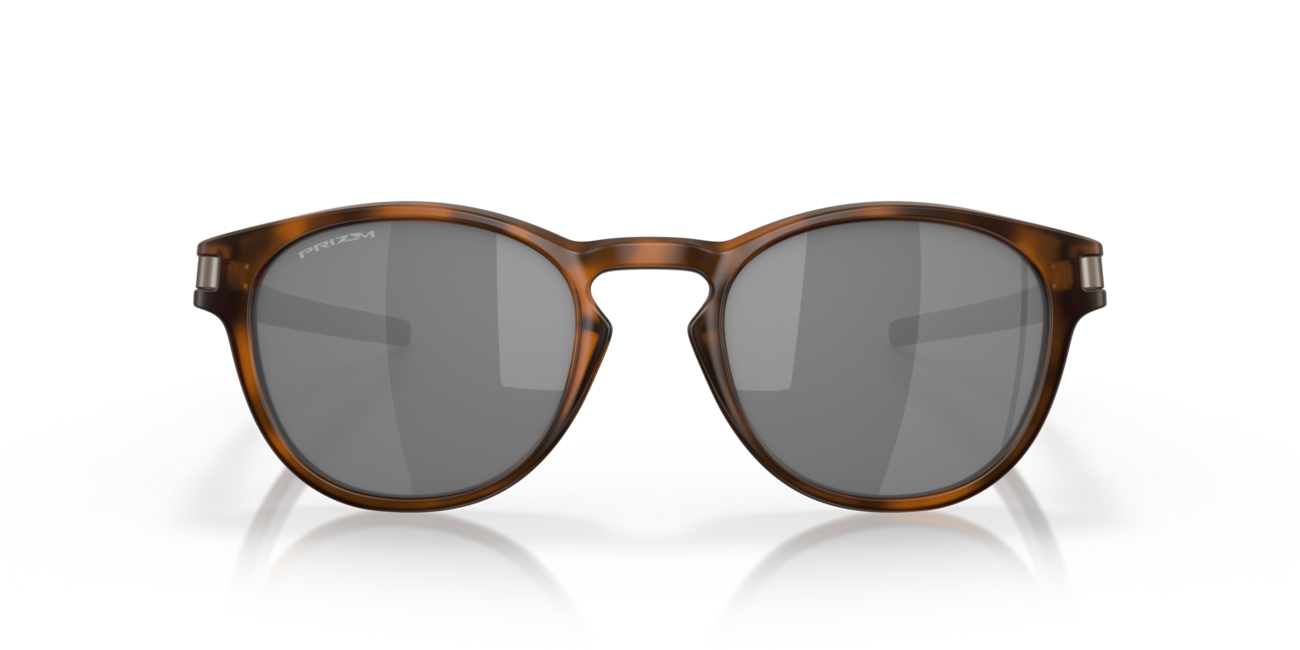 Oakley LATCH Sonnenbrille mit Rahmen Matte Brown Tortoise und mit Dias Prizm Black 53
