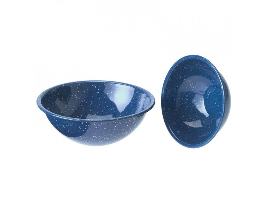 GSI Outdoors Tiefe Emaille-Mischschüssel 198 mm, blau