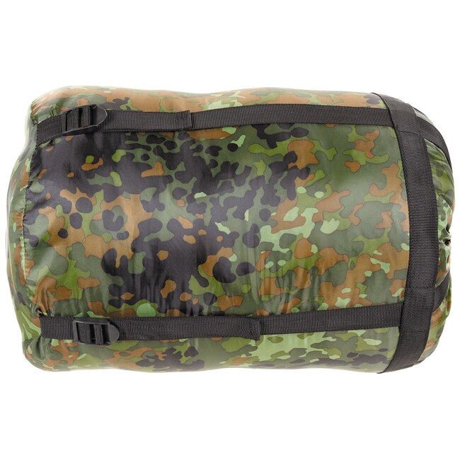Fox Outdoor Mumienschlafsack 2-Lagen-Füllung, BW camo