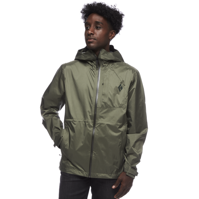 Black Diamond Treeline rain shell jacke, tundra