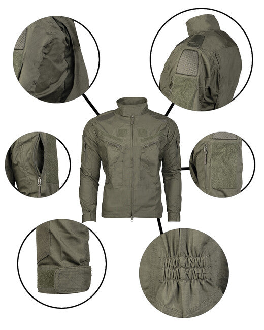 Mil-Tec Chimera combat jacket oliv