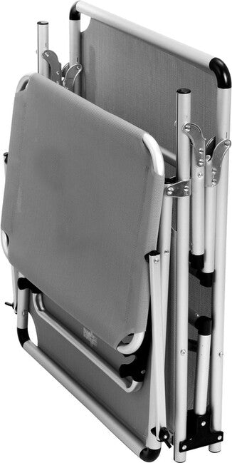Brunner Malibu liegestuhl, grau