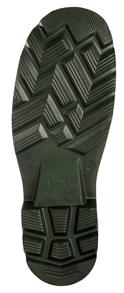 Demar PREDATOR XL herren Gummistiefel mit warmer Sohle, grün