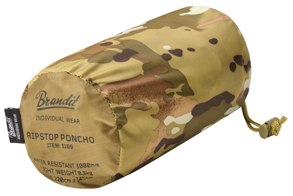 Brandit Ripstop poncho, taktisches tarnmuster