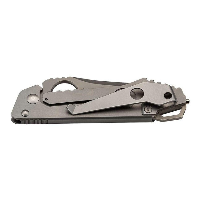 Herbertz Einhand-Leicht-taschenmesser 7cm, edelstahl, matt, glasbrecher