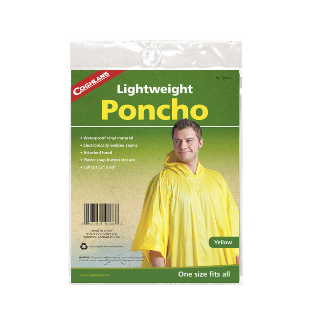 Coghlans Leichter Poncho, gelb