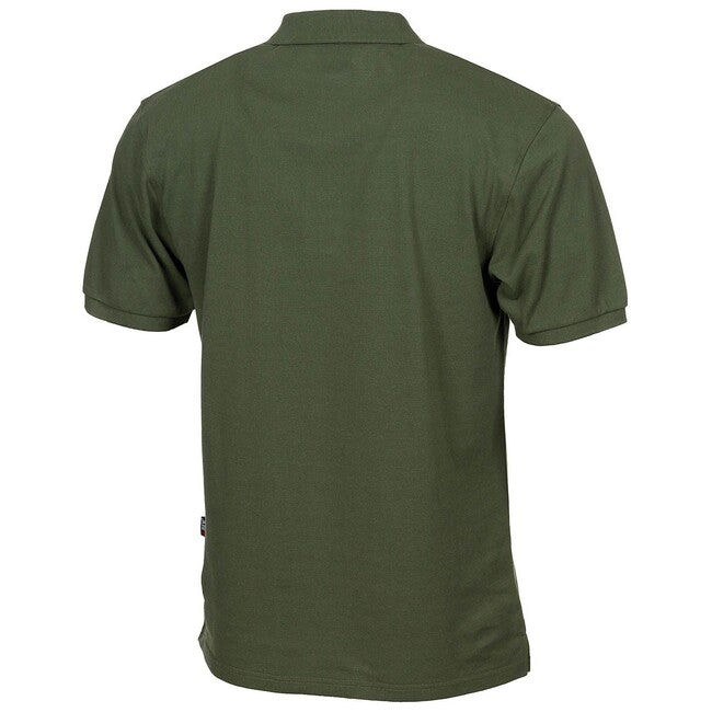 MFH Poloshirt, OD grün