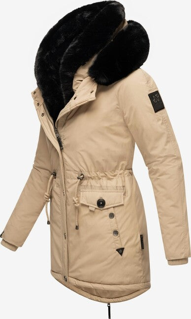 Navahoo Sweety Deluxe damen-Winterparka, taupe