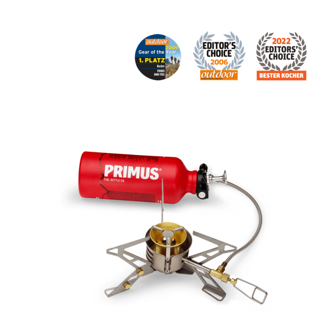 PRIMUS OmniFuel II Kocher mit Brennstoffflasche und Koffer