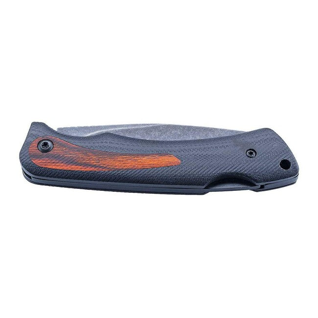 Herbertz Gentleman's taschenmesser 7,5cm G10 Pakkaholz, schwarz