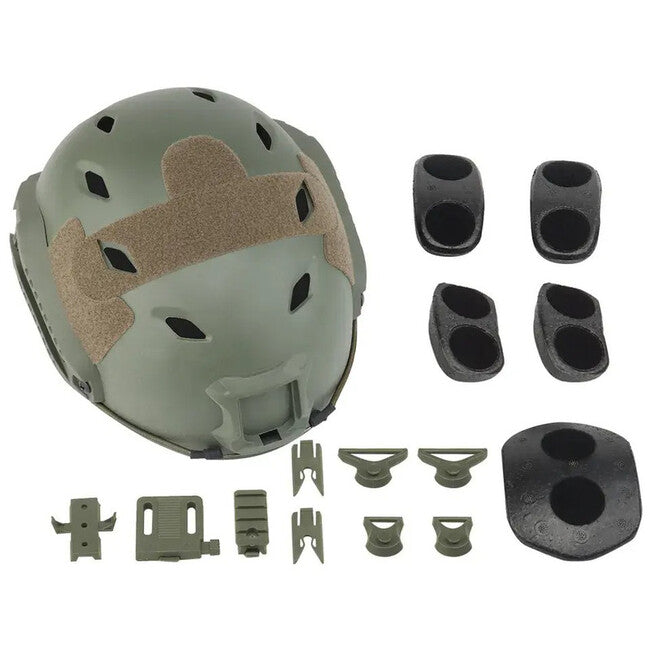 DRAGOWA TACTICAL Fast BJ Tracker tactical helm, digital woodland
