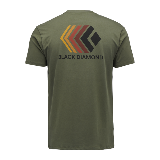Black Diamond Faded herren kurzarm-T-shirt, tundra