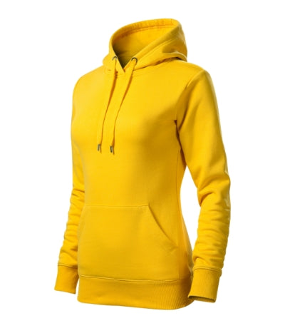Malfini Cape damen-Kapuzenpullover, gelb