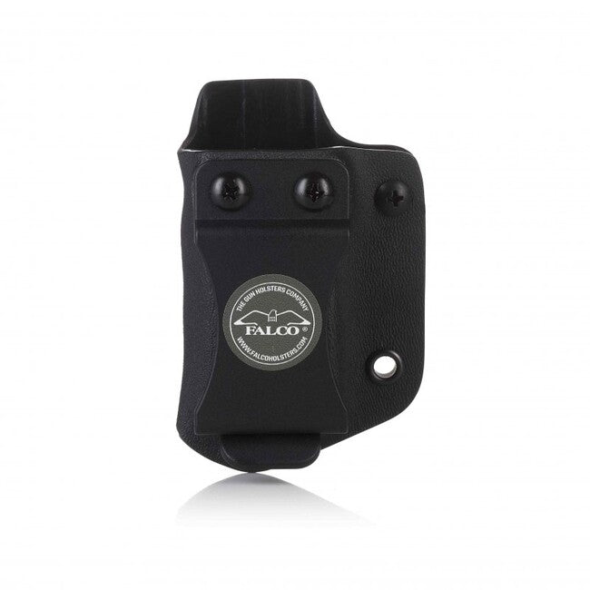 Falco Kydex puzdro F901 2021 pre jeden zásobník Glock 19, čierne ľavé