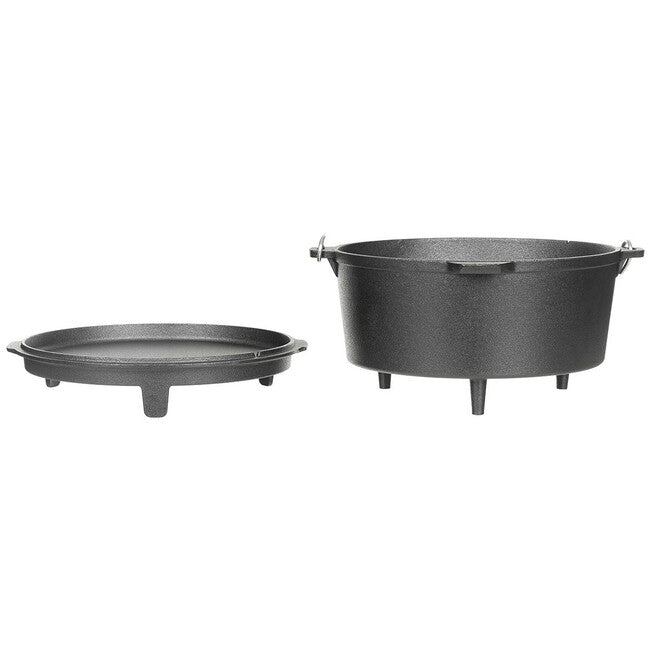Fox Outdoor Dutch Oven Feuertopf Gusseisen ca. 5,7 l