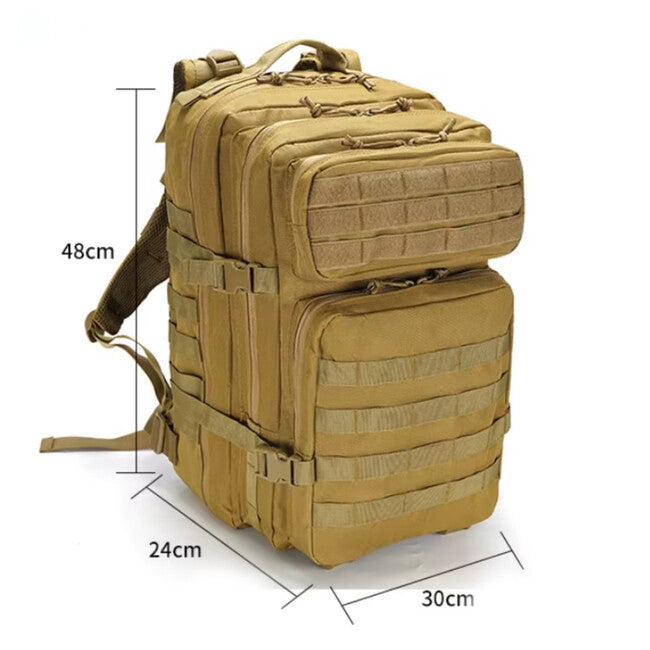 DRAGOWA TACTICAL US Flag Moll 3P Rucksack, oliv