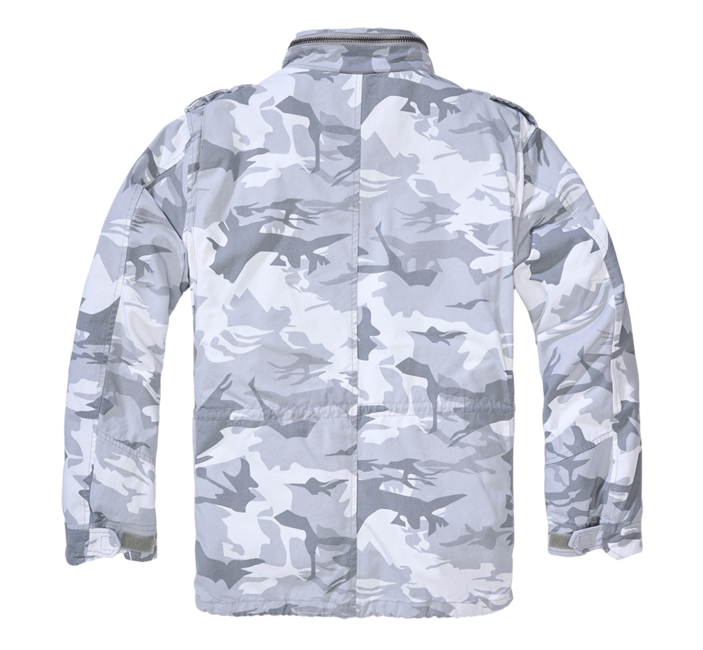 Brandit M65 giant winterjacke, blizzard camo