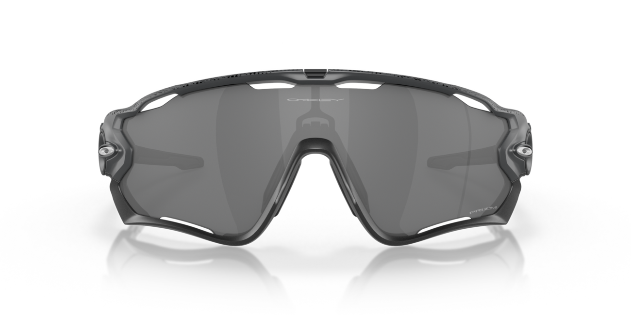 Oakley JAWBREAKER Sonnenbrille mit Rahmen Hi Res Matte Carbon und mit Dias Prizm Black