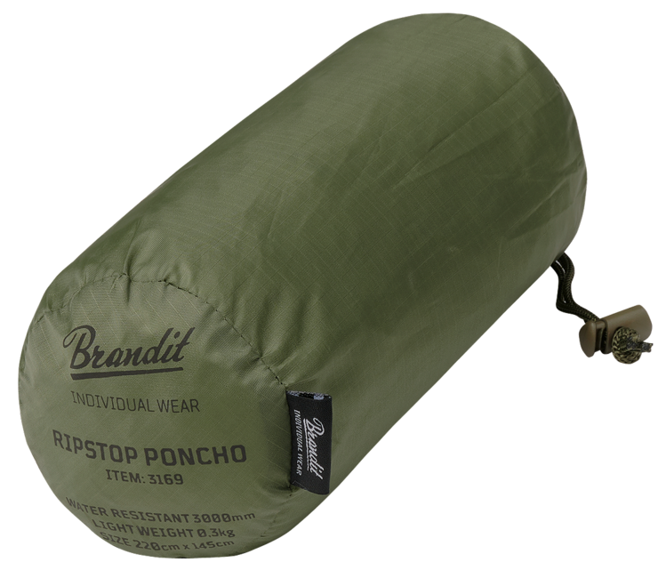 Brandit Ripstop poncho, oliv