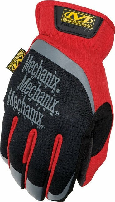 Mechanix FastFit rokavice, črna/rdeča