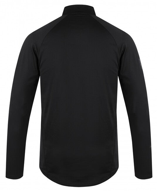 HUSKY Tromi Zip herren thermo-shirt mit reißverschluss, schwarz