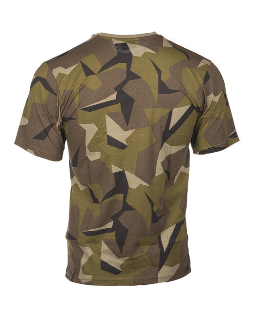 Mil-Tec Tri-Shirt kurzer Ärmel schwedische Tarnung