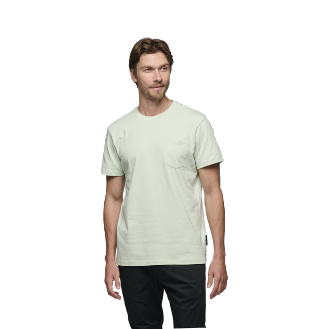 Black Diamond Project herren kurzarm-T-shirt, schaumstoff grün