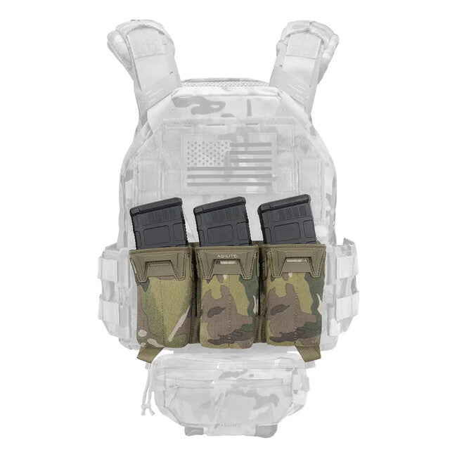 Agilite Vrecko na Magazin Pincer Triple, multicam