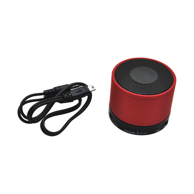 Baladeo PLR926 Lautsprecher freisprecheinrichtung bluetooth mp3, rot