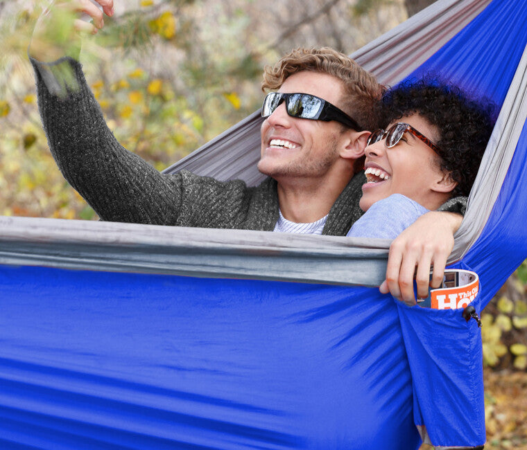 Coghlans Parachute CL Hängematte für 2 Personen, blau