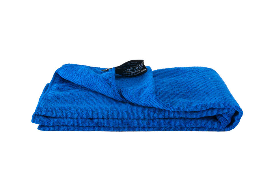 BasicNature Frotteehandtuch 85 x 150 cm, blau
