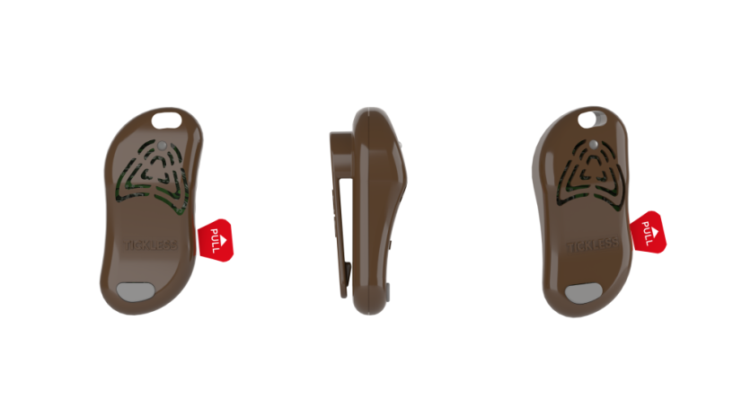 Tickless Military Ultraschall-Zeckenvertreiber braun