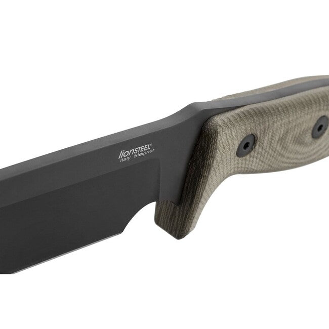 Lionsteel M7B CVG für Abenteurer mit schwarzer Klinge