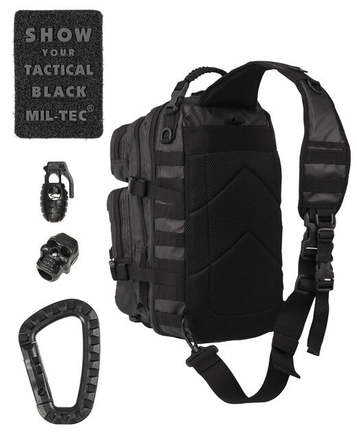 Mil-Tec one strap lg tactical assault pack black