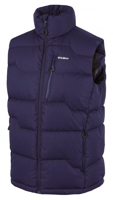 HUSKY Deep herrenweste mit reißverschluss, dunkelblau