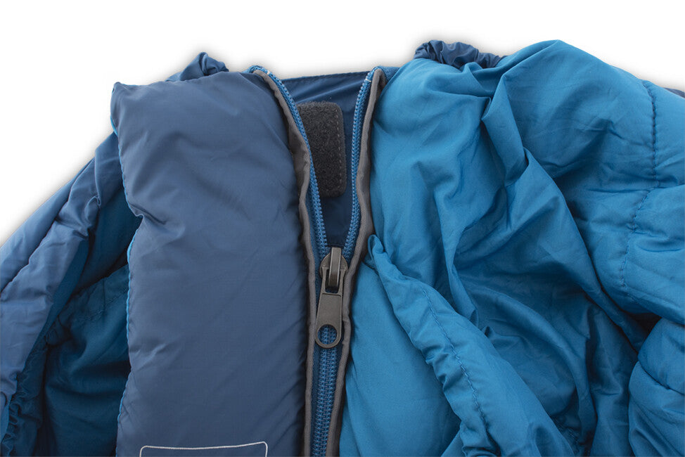 Pinguin Safari PFM Schlafsack blau
