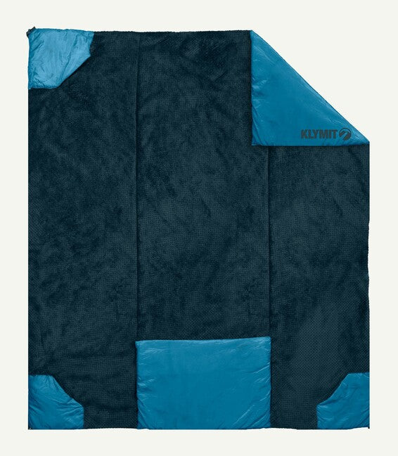 Klymit Prikryvka Versa Luxe, blau